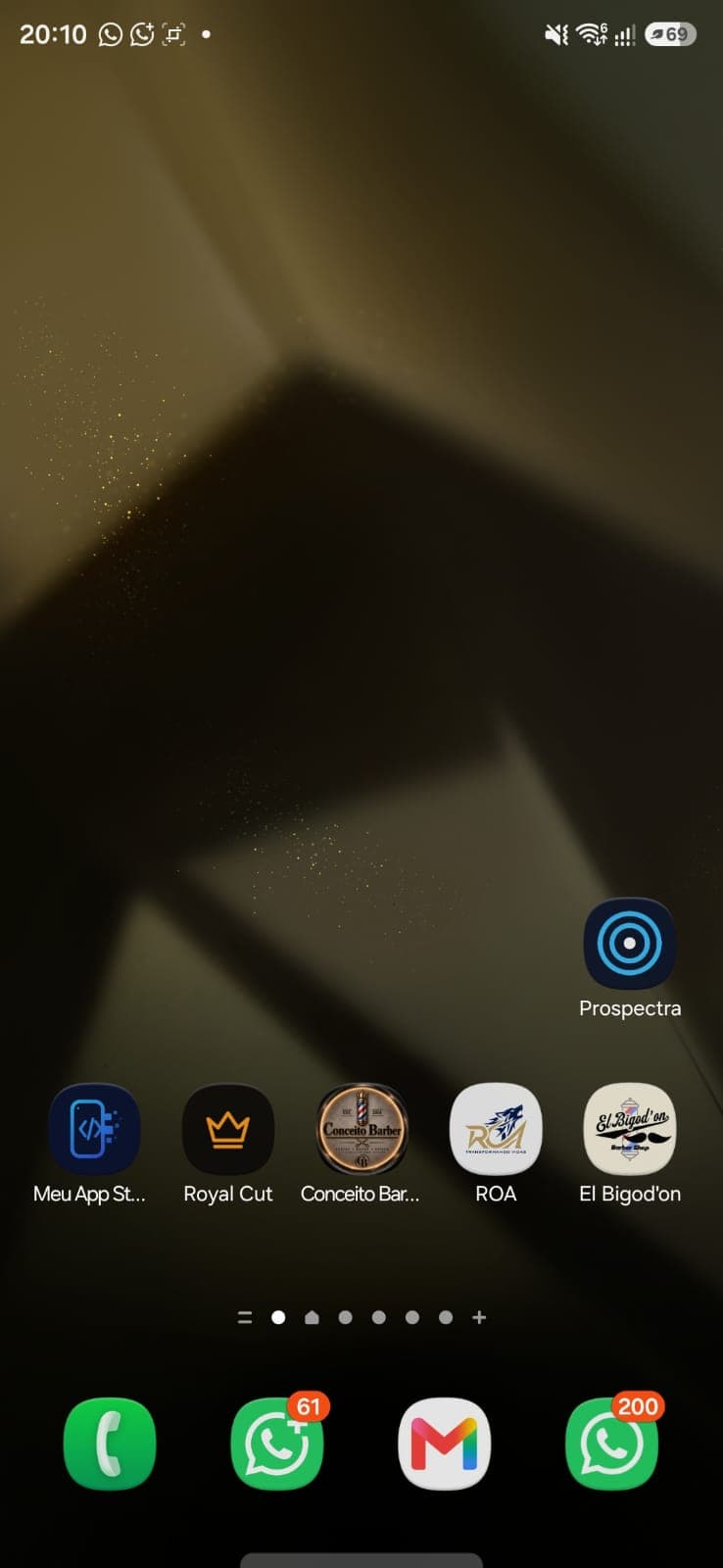No mesmo lugar dos apps que ele já usa